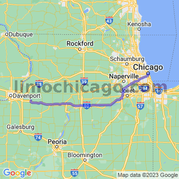 Travel from Geneseo to Chicago Loop Limousine service to Chicago Loop