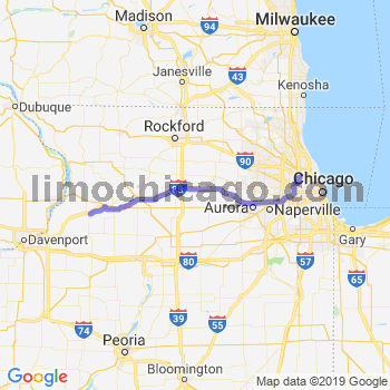 Travel from Lyndon to O'Hare airport Limousine service to O'Hare airport (ORD)