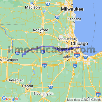 Limousine service to Chicago Loop