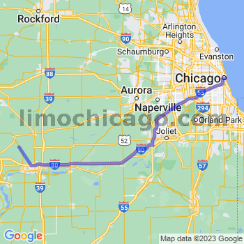Limousine service to Chicago Loop