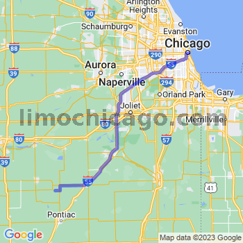 Limousine service to Chicago Loop