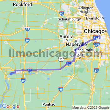 Travel from Depue to Midway airport Limousine service to Midway airport (MDW)