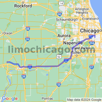 Travel from Dover to Midway airport Limousine service to Midway airport (MDW)
