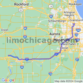 Travel from Dover to O'Hare airport Limousine service to O'Hare airport (ORD)
