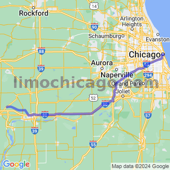Travel from Dover to Chicago Loop Limousine service to Chicago Loop