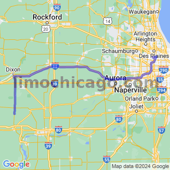 Travel from Kasbeer to O'Hare airport Limousine service to O'Hare airport (ORD)