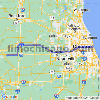 Limousine service to Chicago Loop