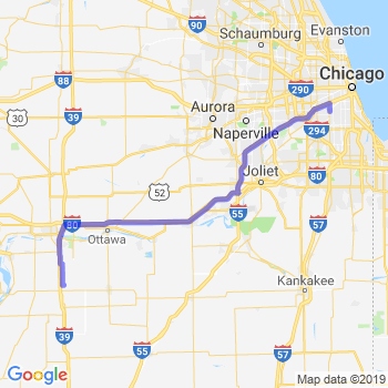 Travel from Lostant to Midway airport Limousine service to Midway airport (MDW)