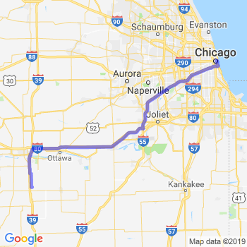 Travel from Lostant to Chicago Loop Limousine service to Chicago Loop
