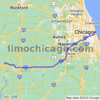 Travel from Malden to Chicago Loop Limousine service to Chicago Loop