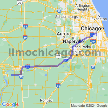 Travel from Mark to Midway airport Limousine service to Midway airport (MDW)