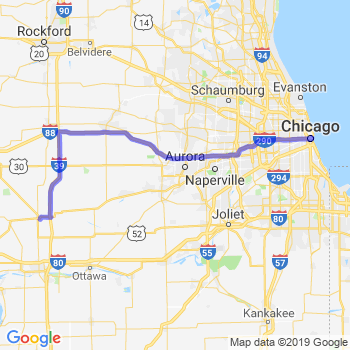 Limousine service to Chicago Loop