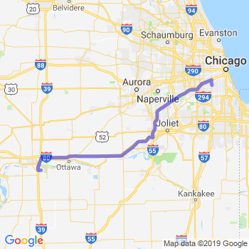 Travel from Oglesby to Midway airport Limousine service to Midway airport (MDW)