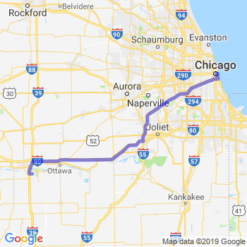 Travel from Oglesby to Chicago Loop Limousine service to Chicago Loop