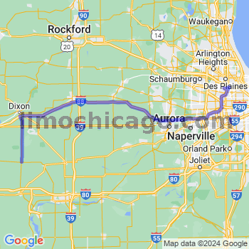 Travel from Ohio to O'Hare airport Limousine service to O'Hare airport (ORD)