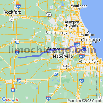 Travel from Paw Paw to Midway airport Limousine service to Midway airport (MDW)