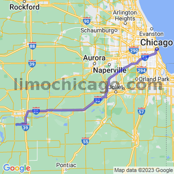 Travel from Standard to Chicago Loop Limousine service to Chicago Loop