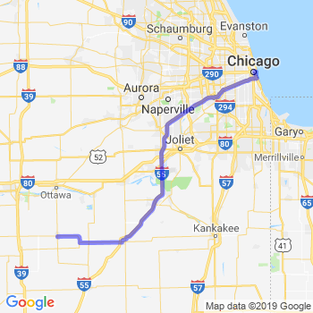 Travel from Streator to Chicago Loop Limousine service to Chicago Loop