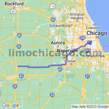 Travel from Triumph to Midway airport Limousine service to Midway airport (MDW)