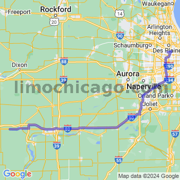 Travel from Wyanet to O'Hare airport Limousine service to O'Hare airport (ORD)