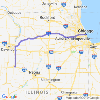 Travel from Galesburg to Chicago Loop Limousine service to Chicago Loop