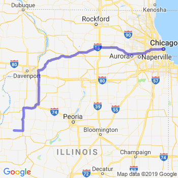 Travel from Blandinsville to Chicago Loop Limousine service to Chicago Loop