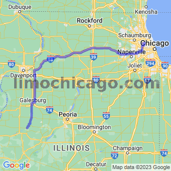 Travel from Bushnell to O'Hare airport Limousine service to O'Hare airport (ORD)