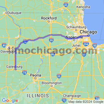 Travel from East Galesburg to Chicago Loop Limousine service to Chicago Loop
