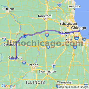 Travel from Gerlaw to Chicago Loop Limousine service to Chicago Loop