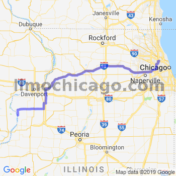 Travel from Keithsburg to O'Hare airport Limousine service to O'Hare airport (ORD)