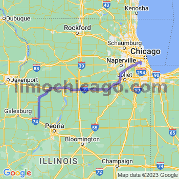 Travel from Laura to Midway airport Limousine service to Midway airport (MDW)