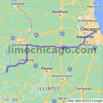 Travel from Lomax to Midway airport Limousine service to Midway airport (MDW)