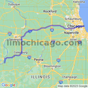 Limousine service to Chicago Loop