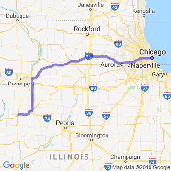 Travel from Monmouth to Chicago Loop Limousine service to Chicago Loop
