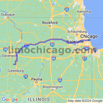 Travel from New Windsor to Chicago Loop Limousine service to Chicago Loop