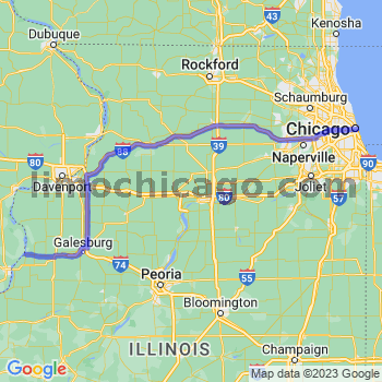 Travel from Oquawka to Chicago Loop Limousine service to Chicago Loop