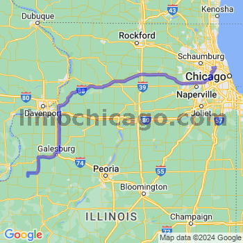 Limousine service to O'Hare airport (ORD)