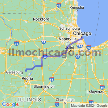 Travel from Speer to Chicago Loop Limousine service to Chicago Loop