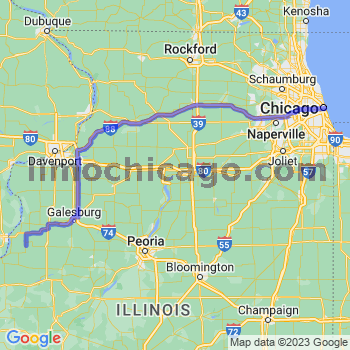 Limousine service to Chicago Loop