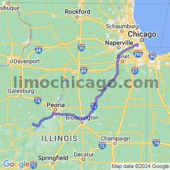 Travel from Bryant to Midway airport Limousine service to Midway airport (MDW)