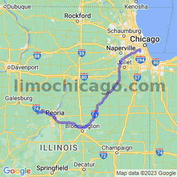 Travel from Elmwood to Midway airport Limousine service to Midway airport (MDW)