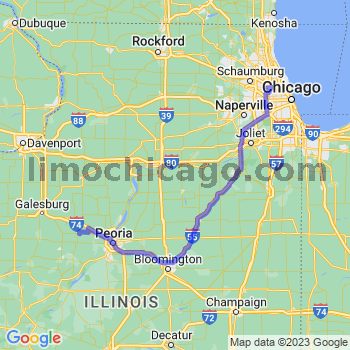 Travel from Elmwood to O'Hare airport Limousine service to O'Hare airport (ORD)