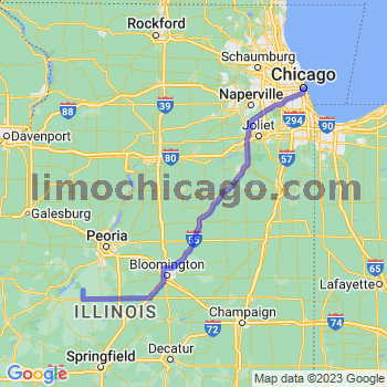 Limousine service to Chicago Loop