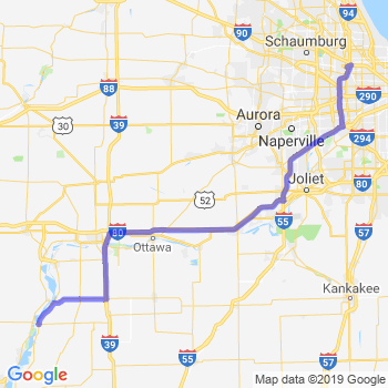 Travel from Lacon to O'Hare airport Limousine service to O'Hare airport (ORD)