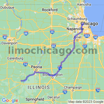 Travel from Lewistown to O'Hare airport Limousine service to O'Hare airport (ORD)