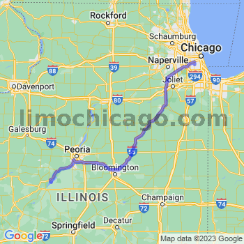 Travel from Liverpool to Midway airport Limousine service to Midway airport (MDW)