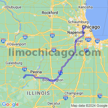 Travel from Norris to O'Hare airport Limousine service to O'Hare airport (ORD)