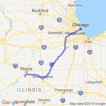 Travel from Pekin to Chicago Loop Limousine service to Chicago Loop