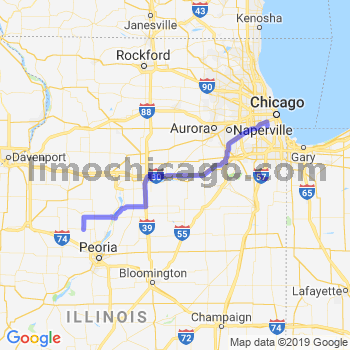 Travel from Princeville to Midway airport Limousine service to Midway airport (MDW)