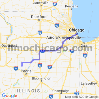 Travel from Princeville to Chicago Loop Limousine service to Chicago Loop
